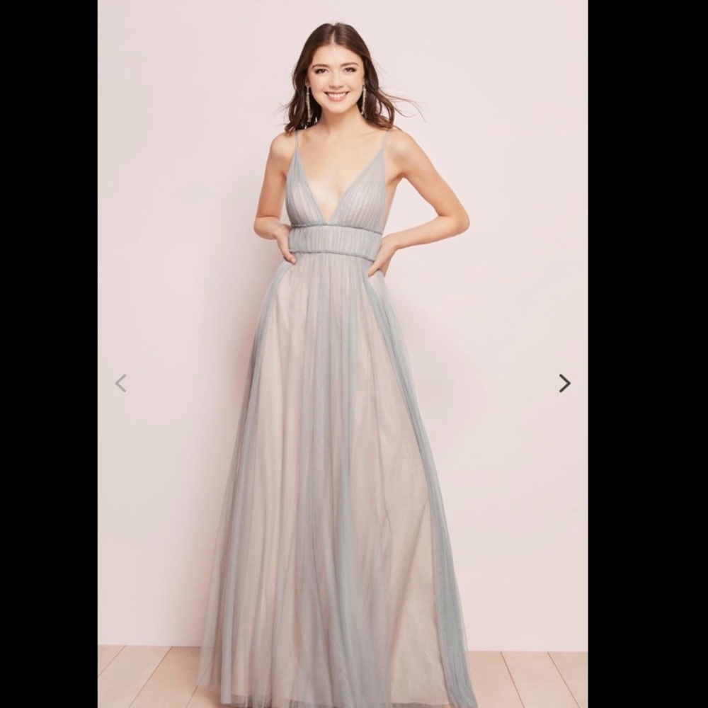 Wtoo by Watters Bridesmaid Dress Callie (Two Tone)